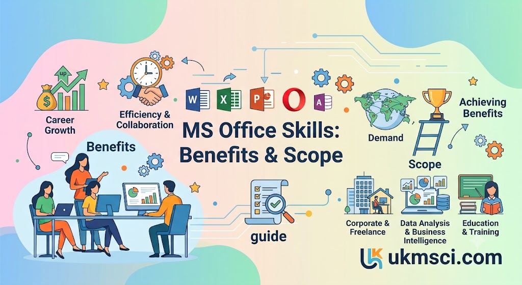 MS Office Skills: Benefits and Scope